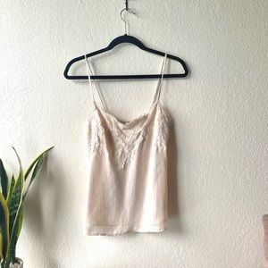 LUSH Ivory Lace Tank